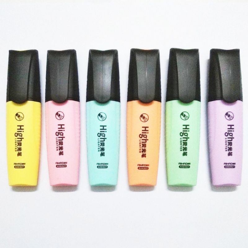 [HCM]Bút dạ quang màu Pastel OT-HL0005 (6 màu)