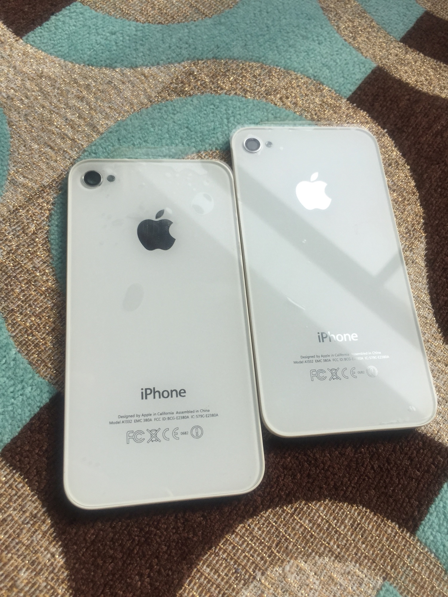 Nắp lưng máy iphone 4/4G