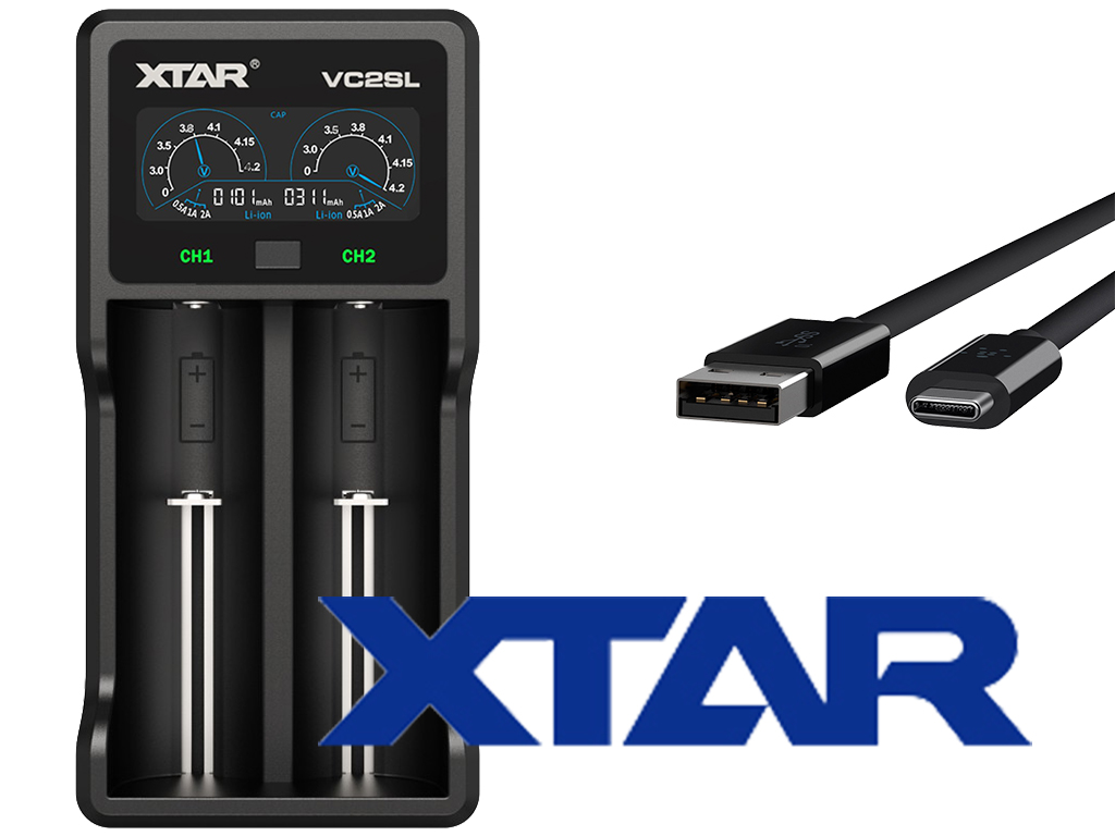 Sạc pin cao cấp XTAR VC2SL