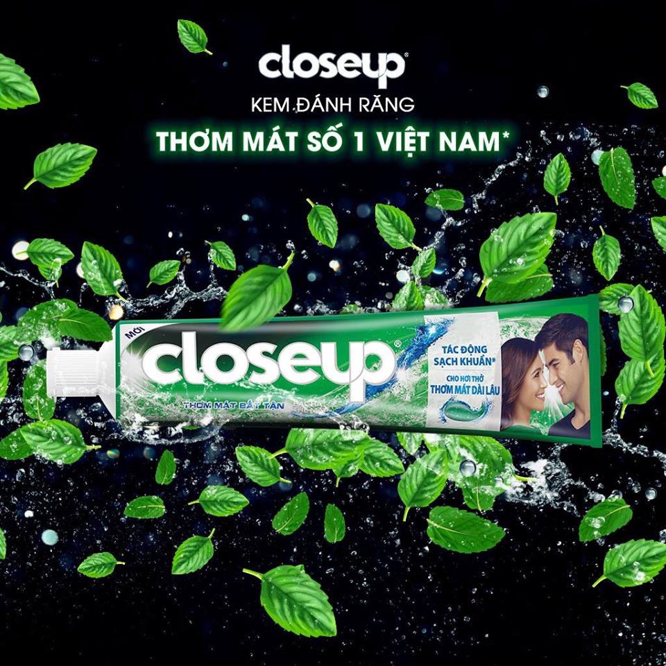 [Tặng kèm bàn chải đánh răng] Combo 3 kem đánh răng Closeup Bạc Hà 230gx3