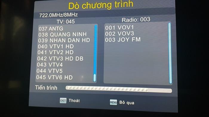 [HCM]Combo bộ đầu thu mặt đất DVB T2 cùng anten và dây cáp