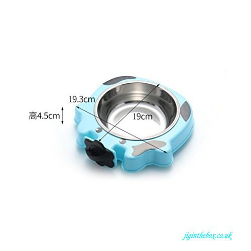 [HCM]Bát Ăn Inox Gắn Chuồng Cho Chó Mèo