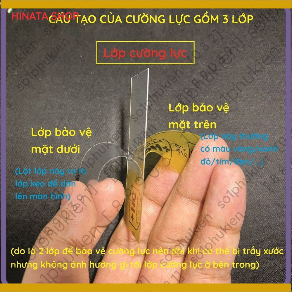 Dán Cường Lực Bphone 3 Mặt Trước/Mặt Sau