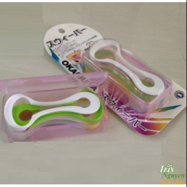 [HCM]Okamura - Dụng cụ cạo lưỡi Okamura Nhật (hộp 5 cái)