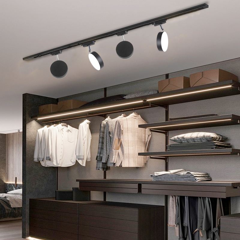 Track light diffused led lamp store commercial super hd studio not dazzling web celebrity canister light burning light