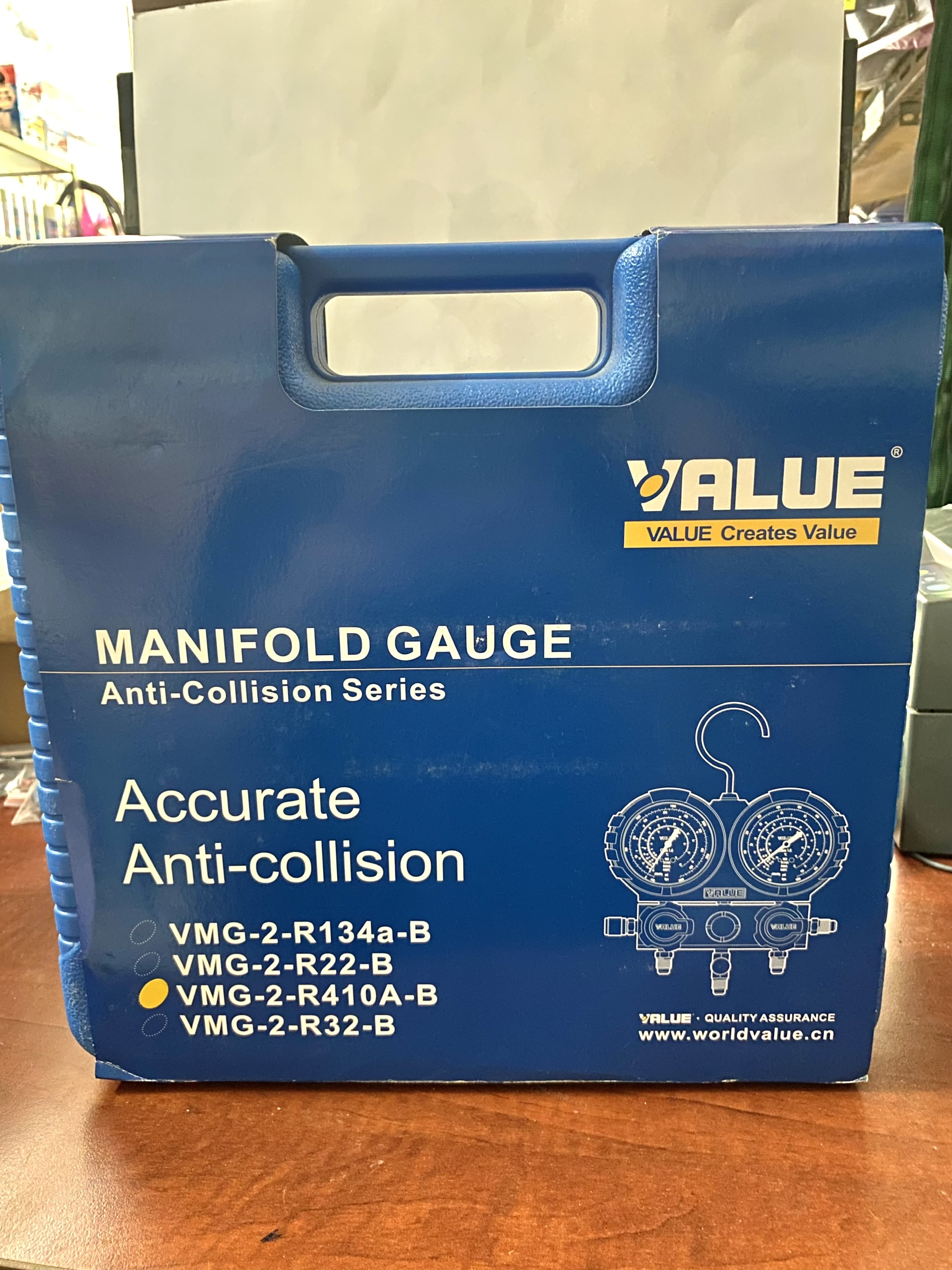 Đồng Hồ Gas Đôi VALUE Model  R410 R22 (Có Dây)