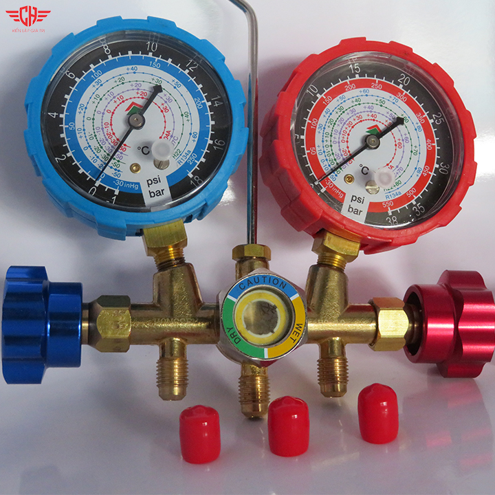 ĐỒNG HỒ GAS ĐÔI HONGSEN - HS-536C + 3 dây