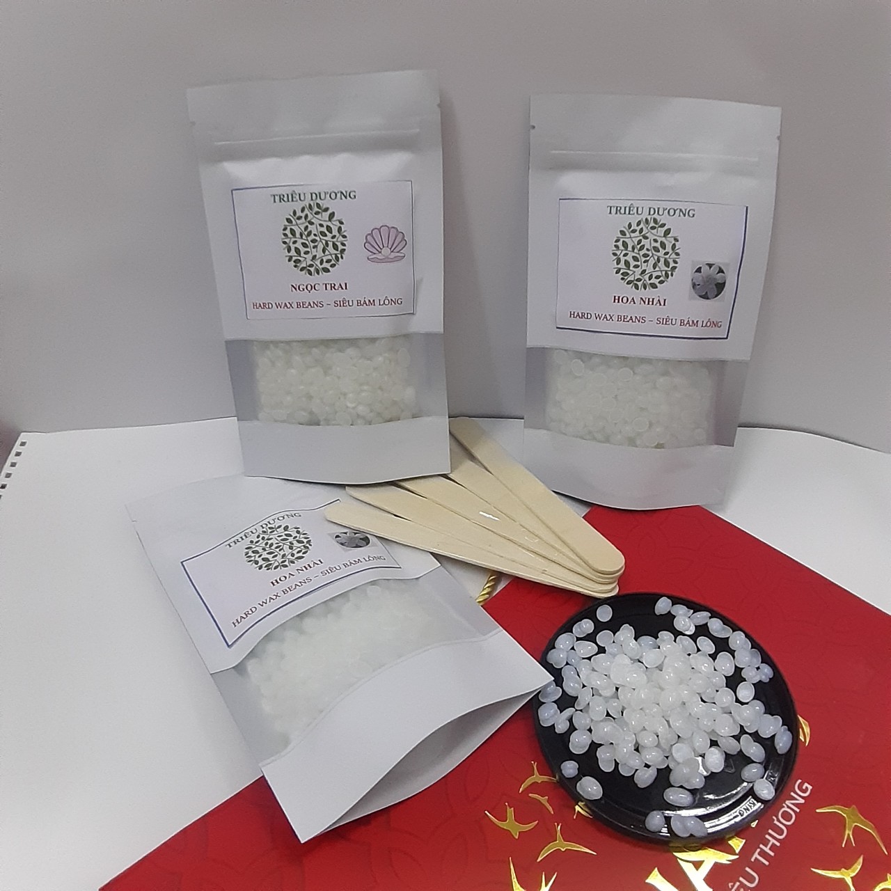 (FREE QUE SÁP) 100g sáp hương dừa cao cấp + Mỡ trăn 50ml