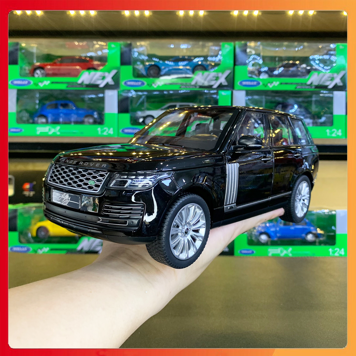 Mô hình xe land rover range rover autobiography tỉ lệ 1:18 sheng run