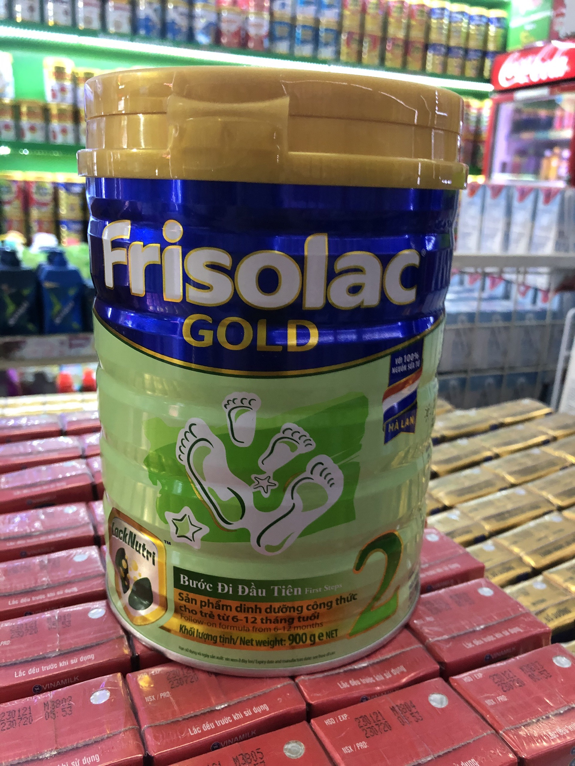 [HCM]Sữa Frisolac gold 2 lon 900g
