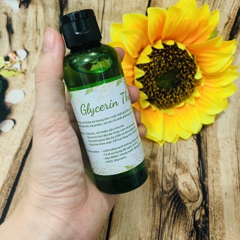 Glycerin Thực Vật Dưỡng Da 100ml
