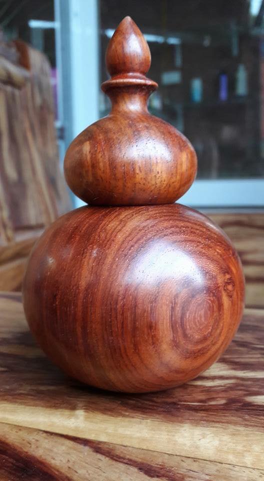 Hộp đựng tăm hồ lô bằng gỗ