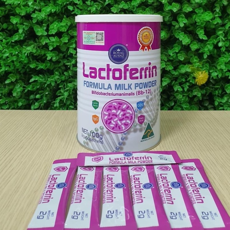 Sữa Hoàng Gia Úc Lactoferrin Milk Powder Bifidobacteriumanimalis (Bb-12) dạng thanh có bổ sung lợi khuẩn giá rẻ