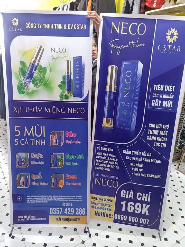 XỊT THƠM MIỆNG NECO
