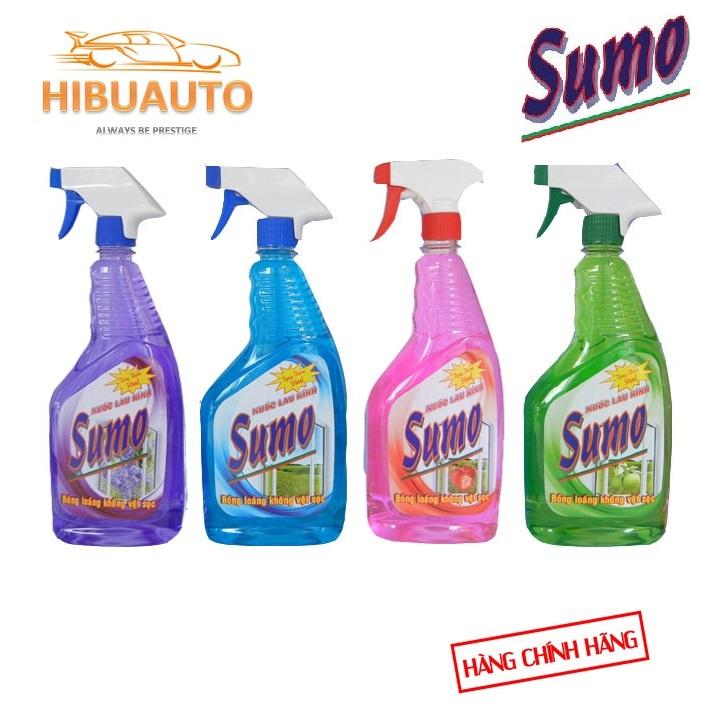 [HCM]Nước lau kính SUMO 800ml Tặng thêm 50ml