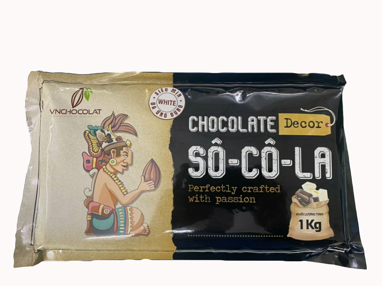 White Chocolate Decor Vnchocolat 1kg Bag