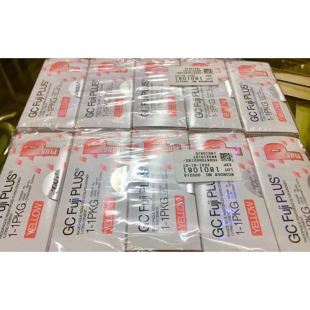 Xi măng gắn phục hình - GC Fuji Plus (Bộ nguyên)