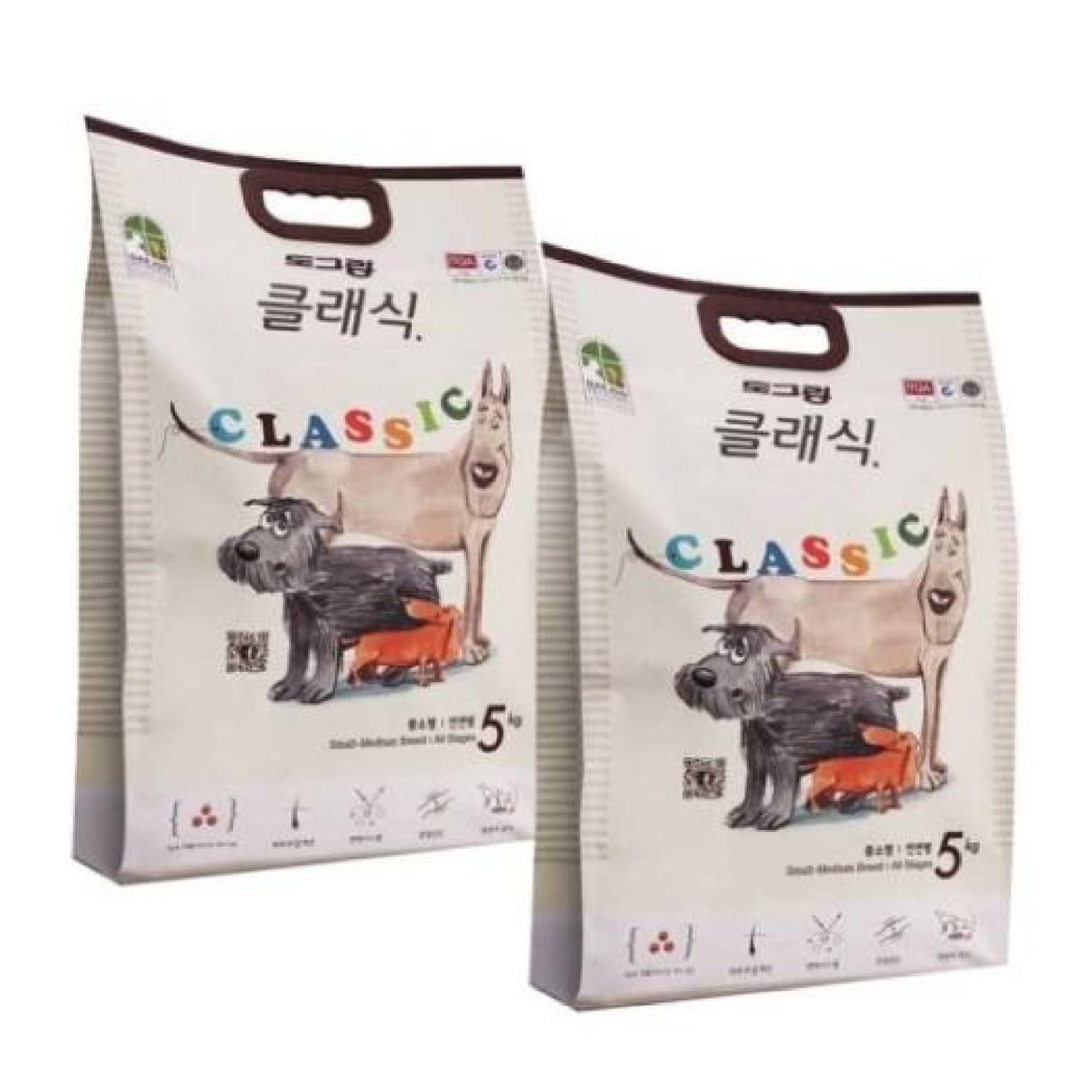 Thức ăn hạt Dog Classic cho chó túi 5kg ( Xuất xứ Hàn Quốc)