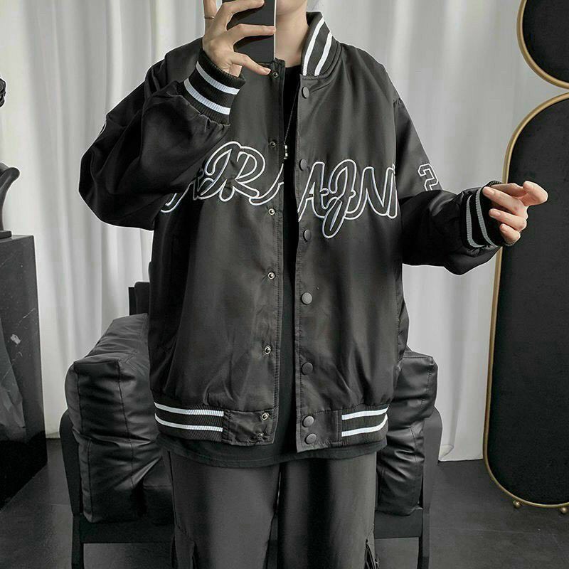 Áo khoác dù unisex kiểu dáng đơn giản form rộng -thời trang nam nữ 2021