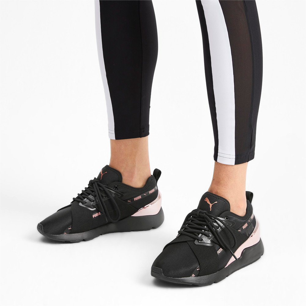 [HCM][CHÍNH HÃNG PUMA] Giày sneaker nữ Puma Muse X-2 Metallic SIZE 36
