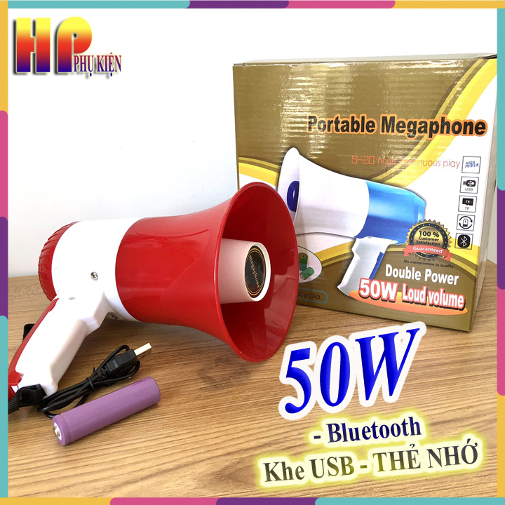 Loa Phóng Thanh có Bluetooth, khe cắm USB - thẻ nhớ