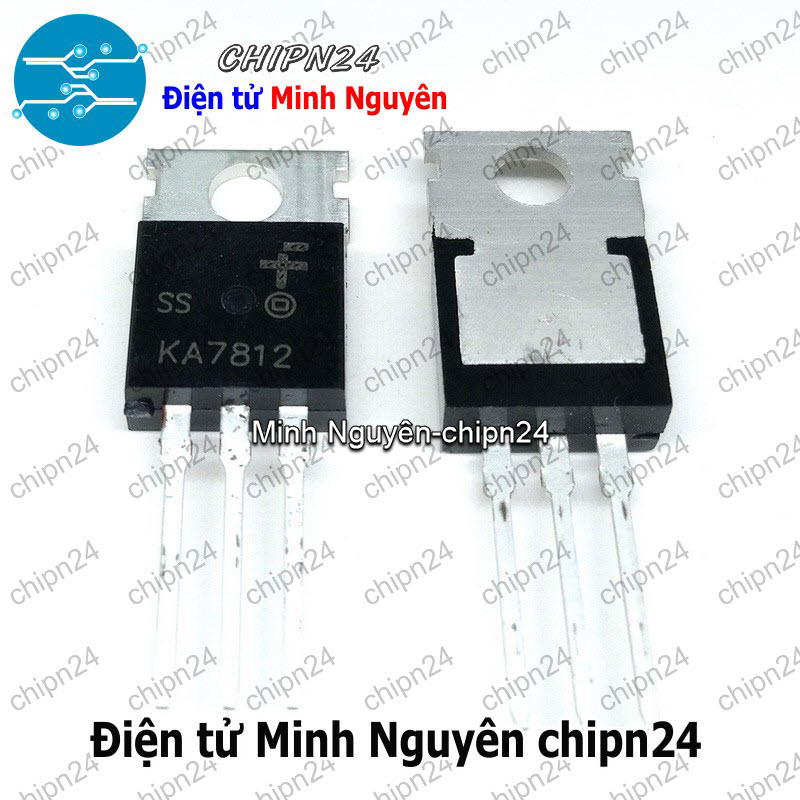 [2 con] (DIP) IC KA7812 TO-220 (IC Nguồn 12V) - HH000327