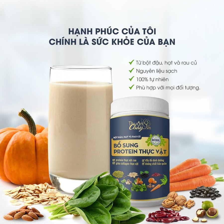 BỘT NGŨ CỐC ĐẬU HẠT RAU CỦ PROTEIN