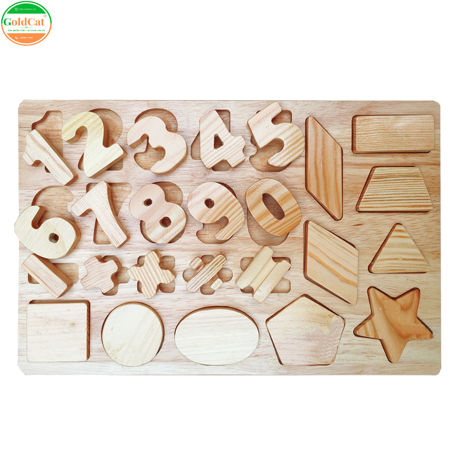 Bảng Chữ Bằng Gỗ Cho Bé