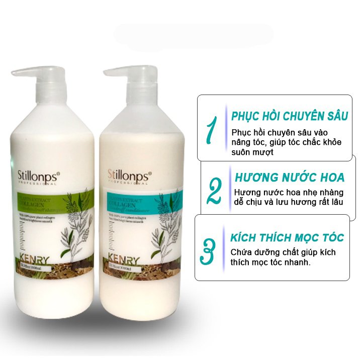 Dầu gội đầu dưỡng sinh STILLONPS KENRY - 1000ml