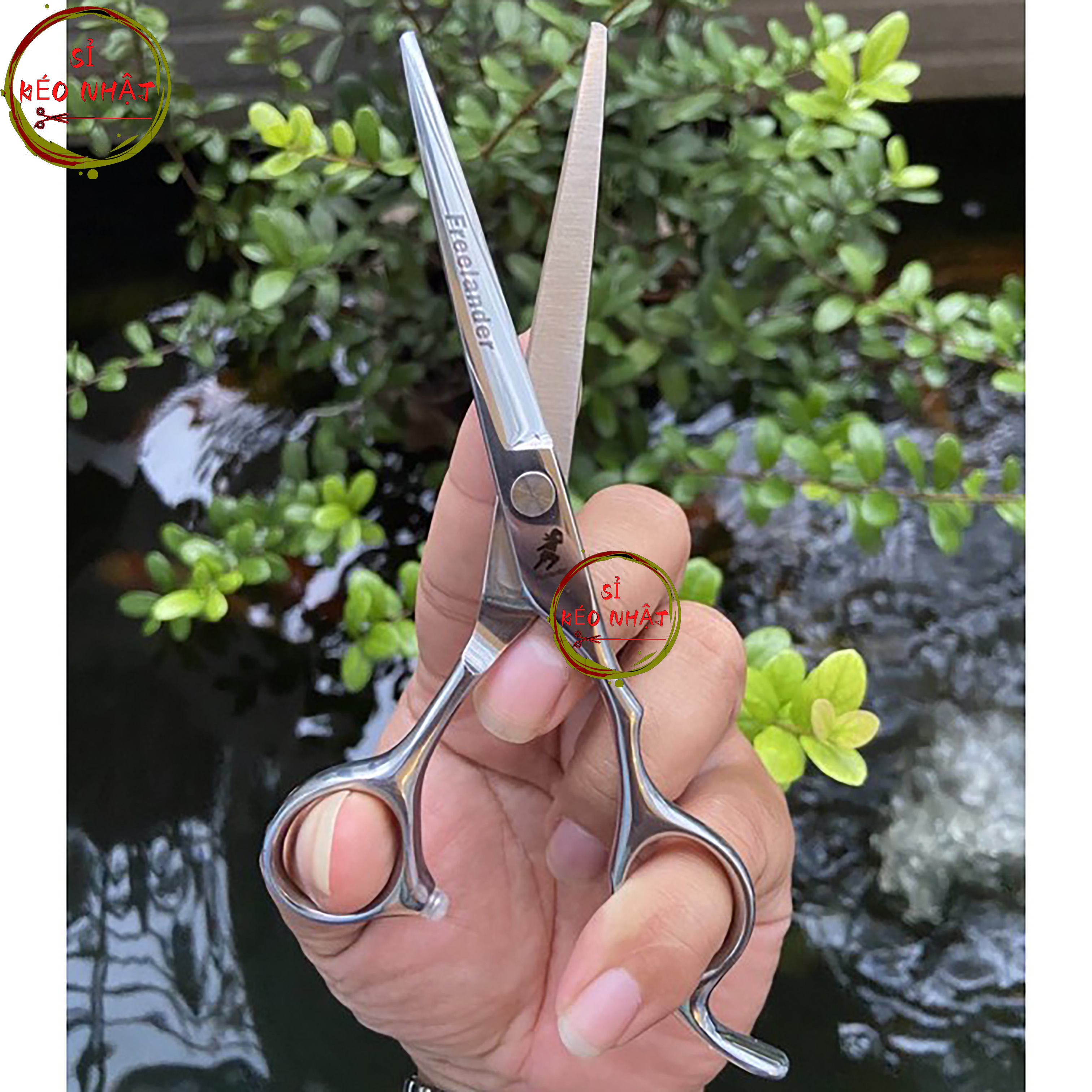 Kéo cắt tóc Nhật Bản cao cấp Freenlander MST01[Mua bộ kéo tặng kèm bao da + lượt]