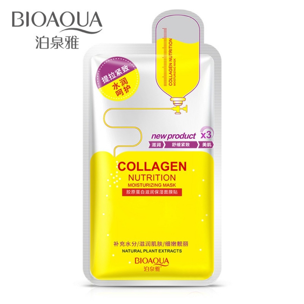 Bioaqua Collagen Nutrition Moisturizing Mask