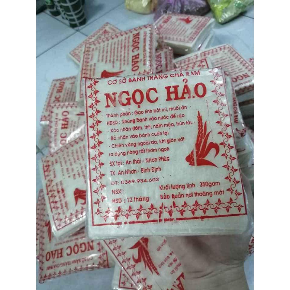 1 Bịch Bánh Tráng Cuốn Chả Ram Bình Định  80 miếng
