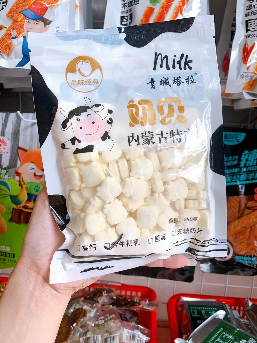 Kẹo bò sữa non gói 250 viên