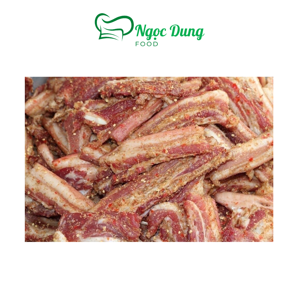 Ba rọi ướp xả ớt 1 nắng 500gr