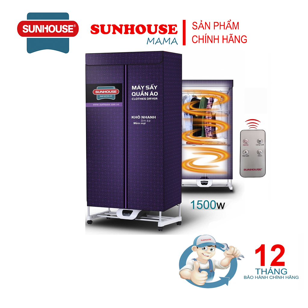 Tủ sấy quần áo SUNHOUSE SHD2707