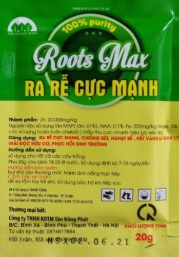 Roots Max ra rễ cực mạnh