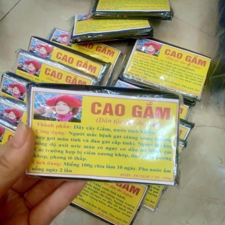 Cao gắm nguyên chất