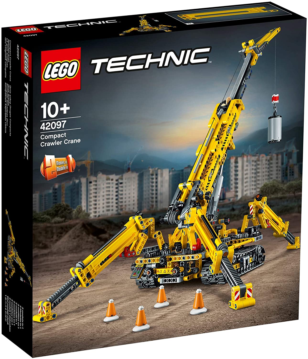 42097 LEGO Technic Compact Crawler Crane - Xe cần trục bánh xich