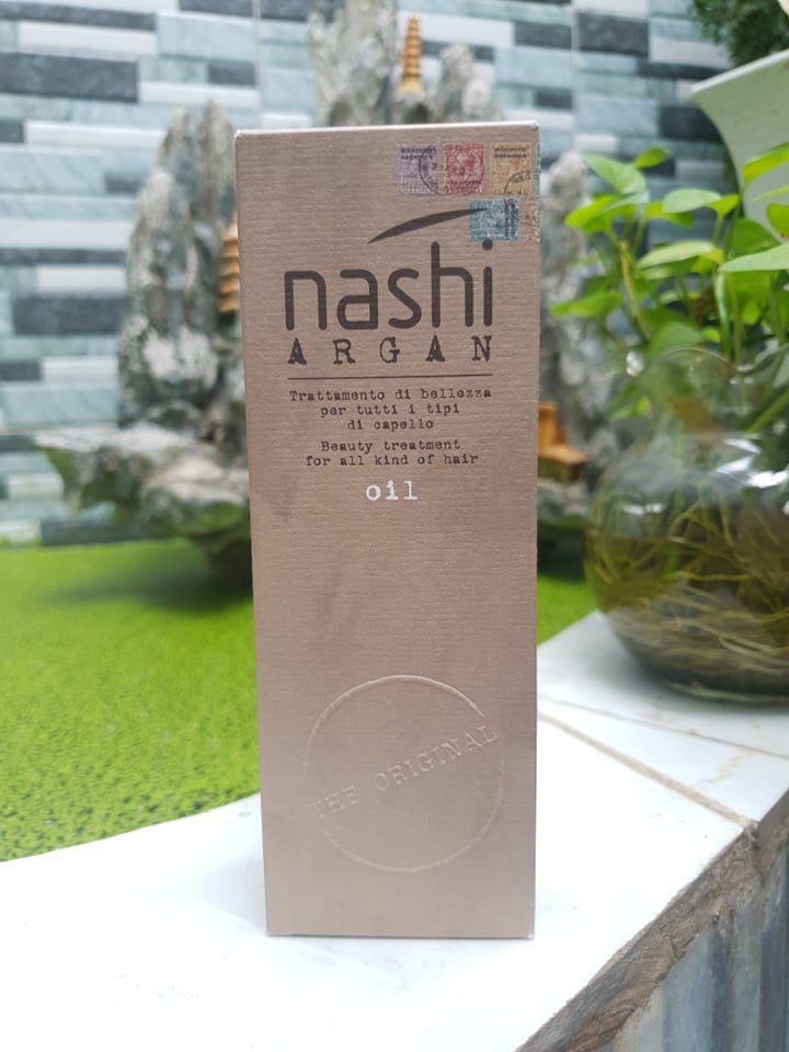 [NASHI CHÍNH HÃNG] TINH DẦU DƯỠNG TÓC NASHI ARGAN OIL 100ML