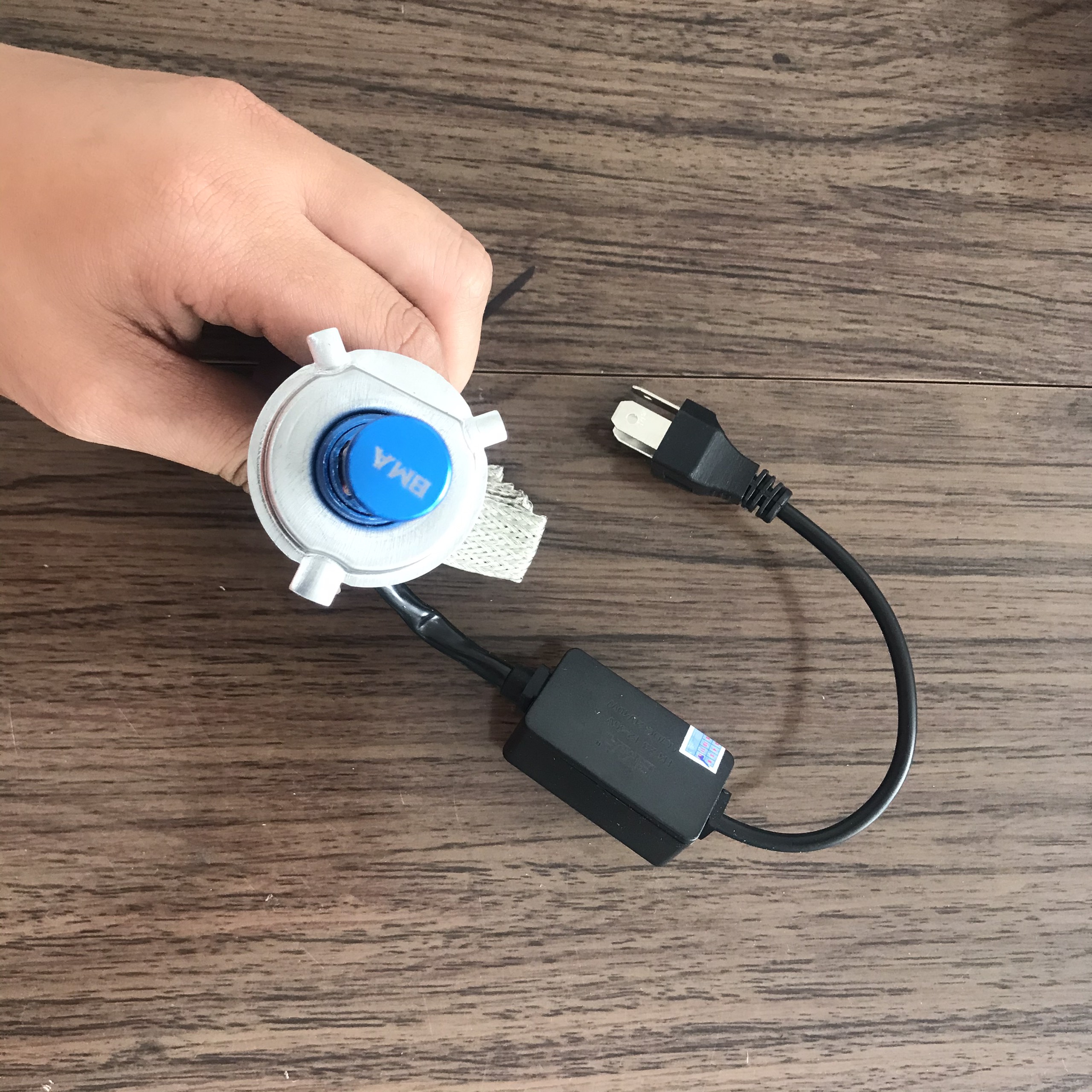 Đèn pha Led BMA Z3 (3 tim), Z2 (2 tim), chân H4 - T19 siêu sáng