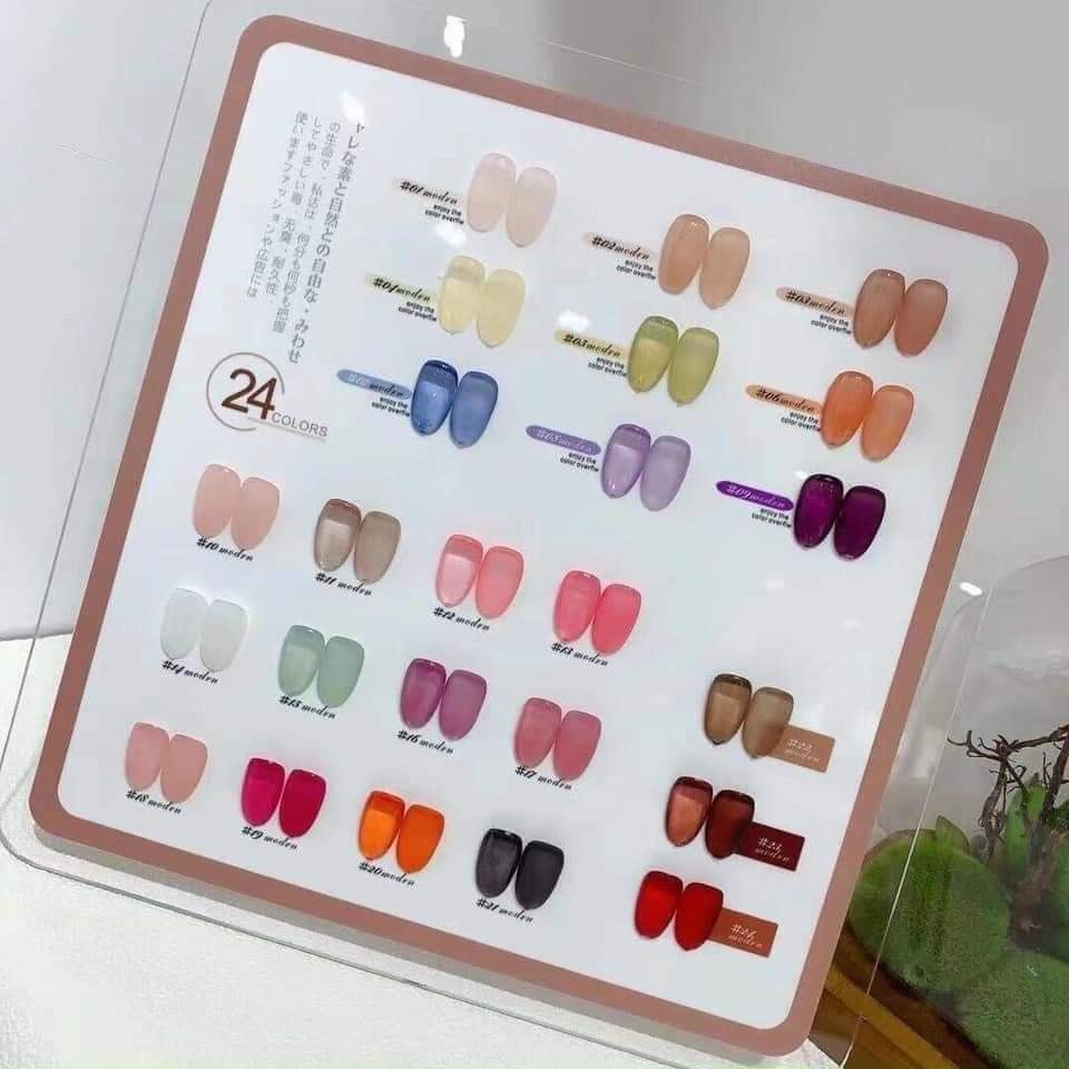 Set sơn thạch very good nail 24 màu