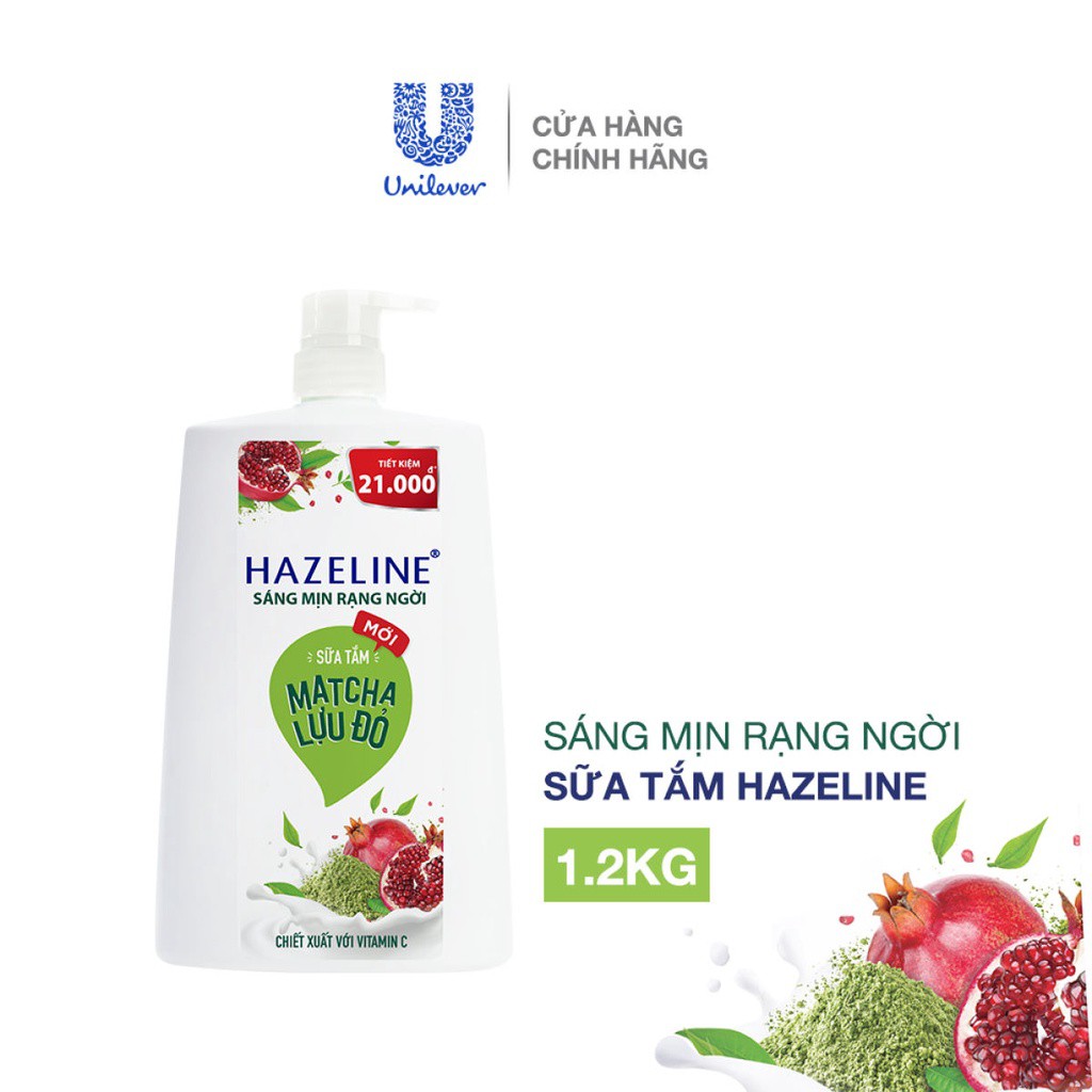 SỮA TẮM HAZELINE 1.2kg