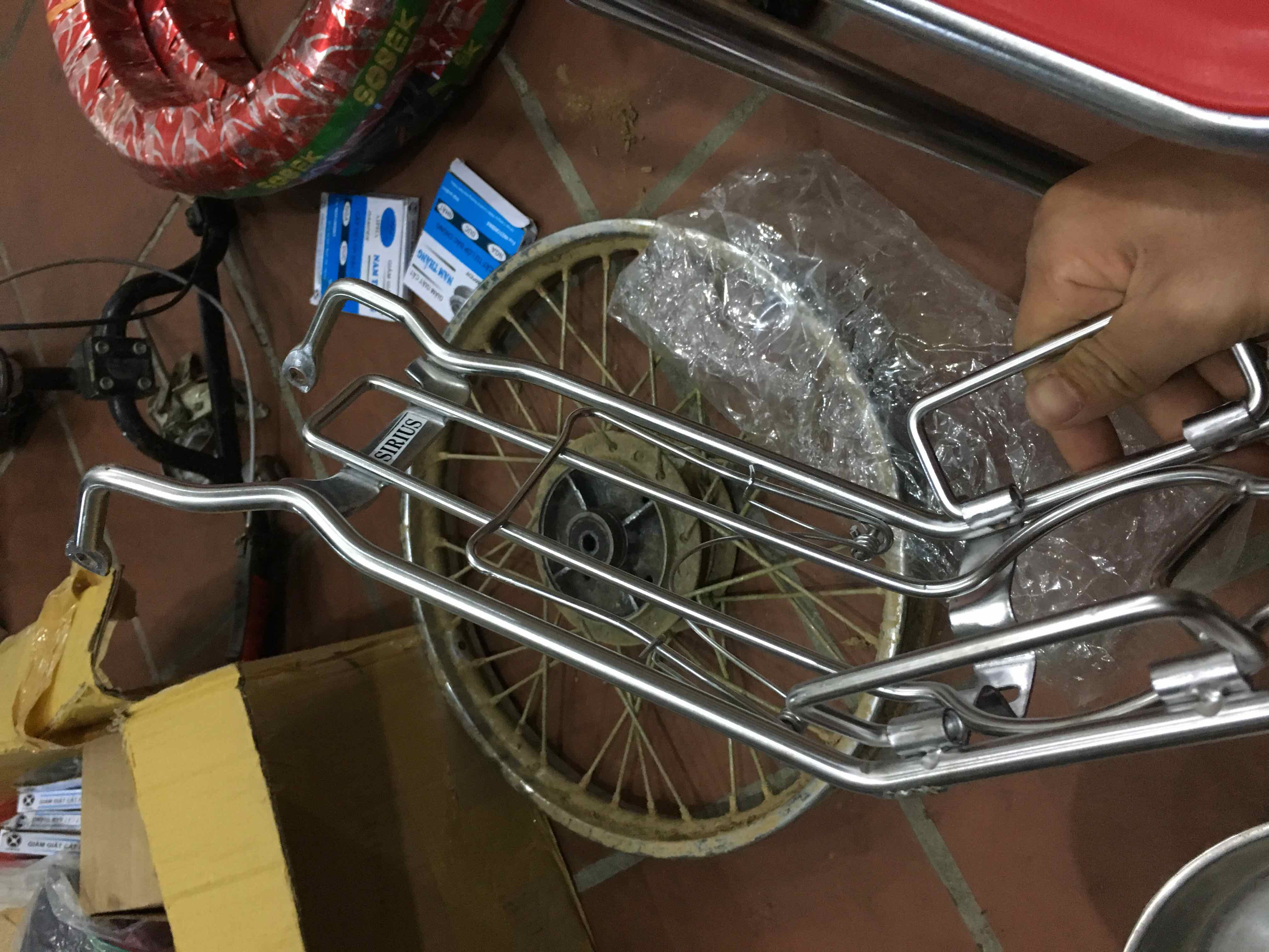 Baga bửng Sirius dầy 10 ly inox