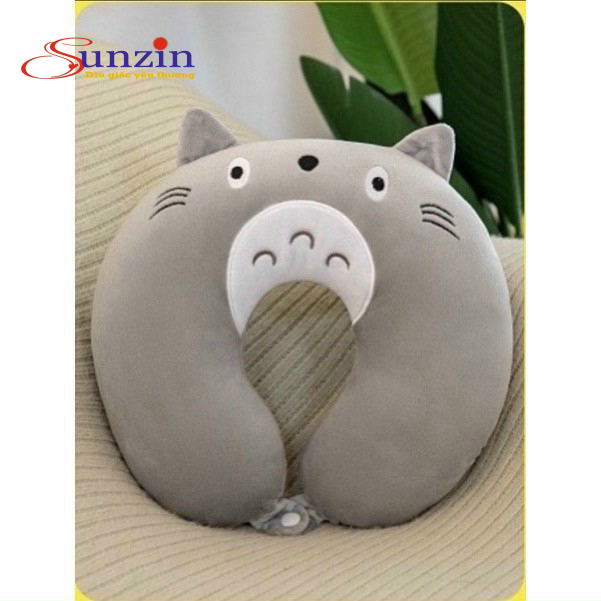 Gối u, gối chữ u kê cổ hình thú, gối du lịch, gối kê cổ chữ u văn phòng sunzin - dìu giấc yêu thương