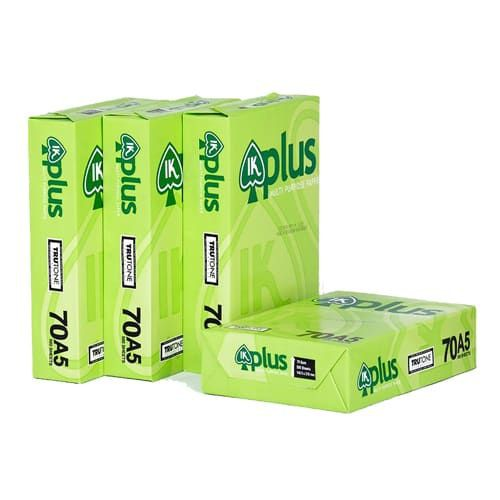 Giấy photocopy A5 IK Plus 70gsm ( 500 TỜ)