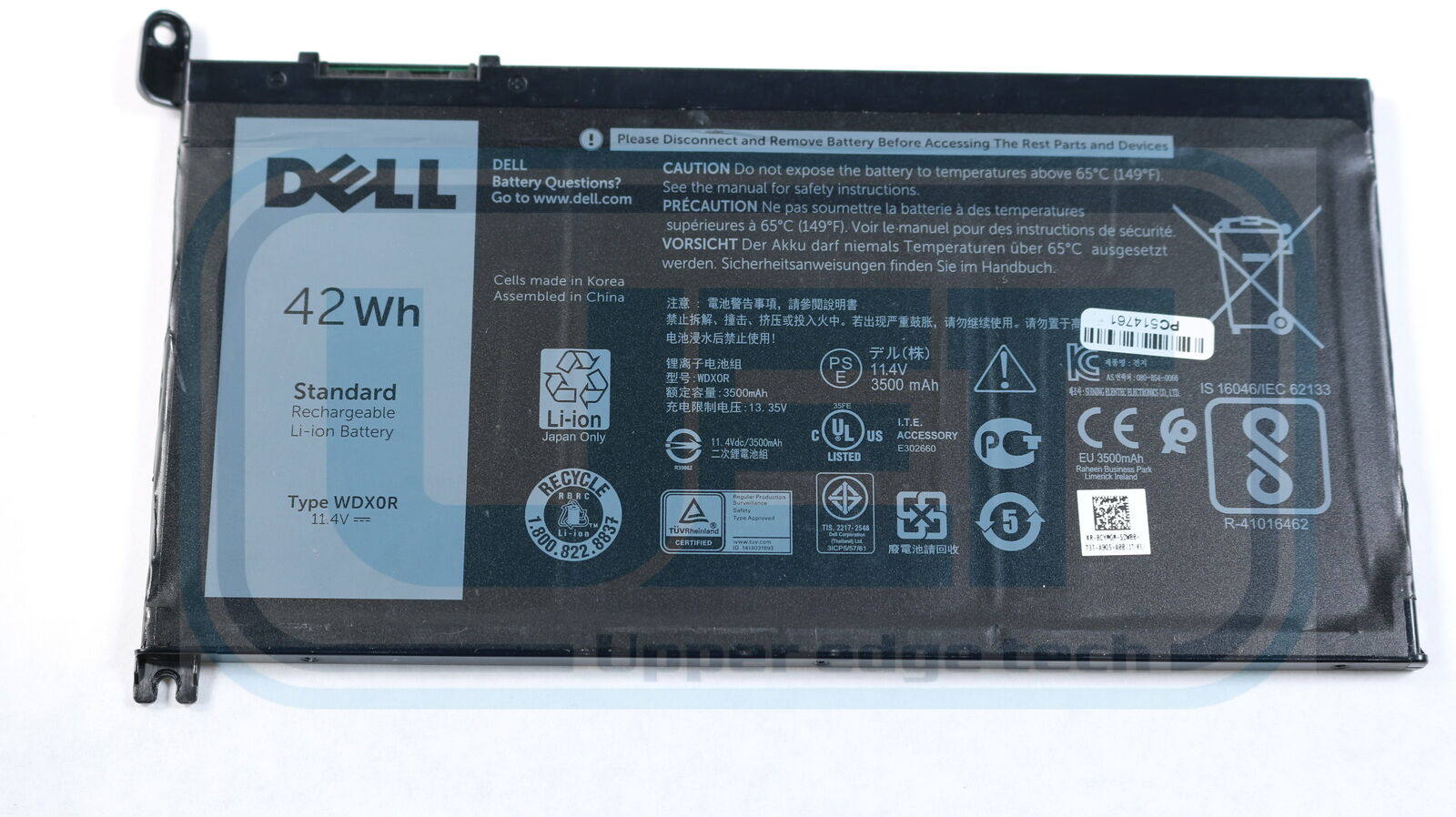 Pin laptop Dell Inspiron 5767 Zin