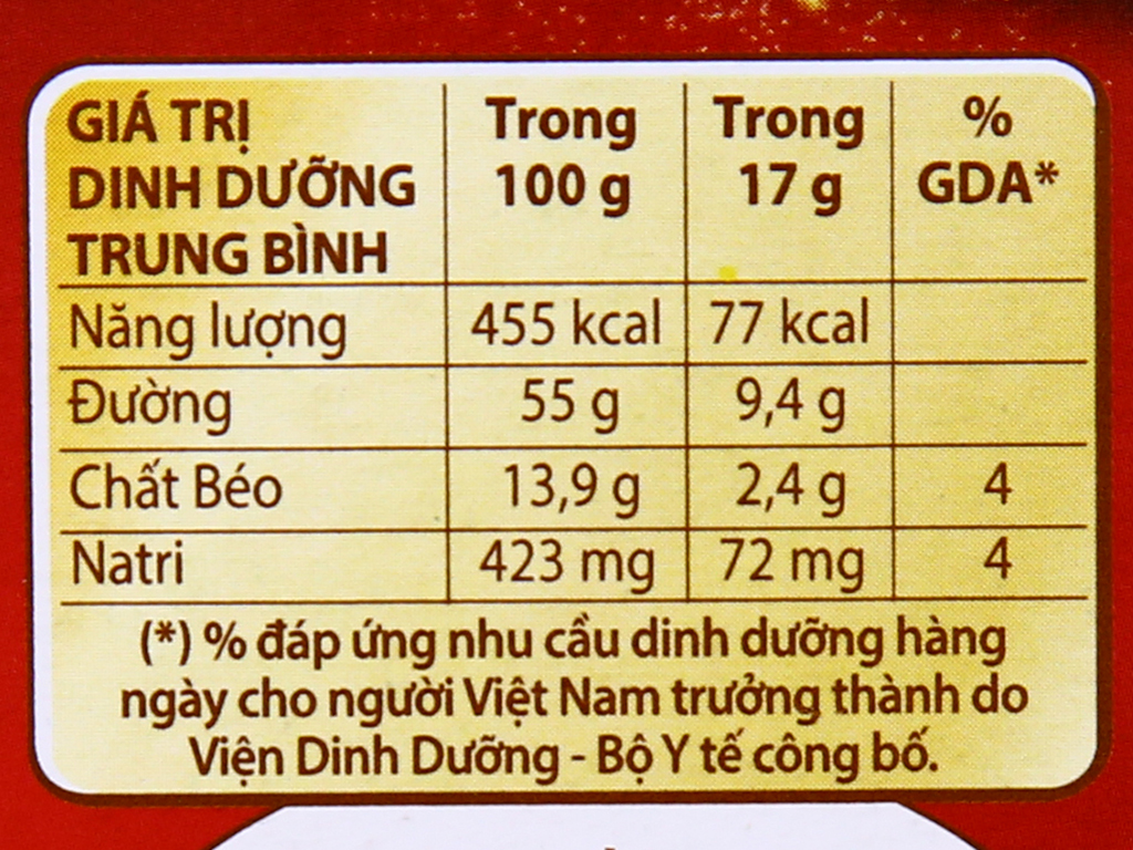 Cà phê sữa NesCafé 3 in 1 đậm đà hài hòa 340g ( hộp đỏ 20 gói x 17g)
