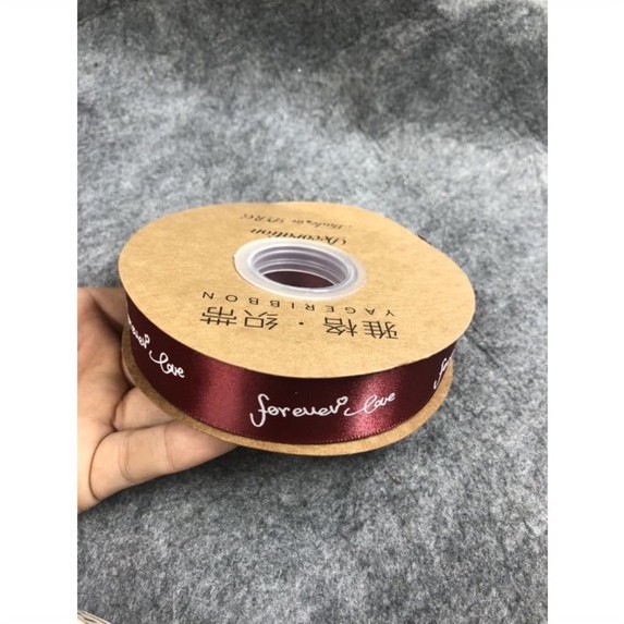 Cuộn duy băng chữ bản 1cm và 2cm dài 50m