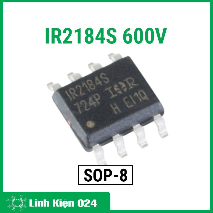 Ic điều khiển ir2184s sop8 600v half-bridge driver