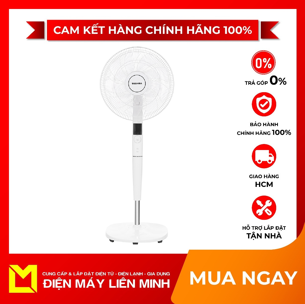>> SO SÁNH GIÁ QUẠT ĐỨNG TOSHIBA F-LSD30(W)VN - TRẮNG - HÀNG CHÍNH HÃNG | Shopee Lazada Sendo Tiki | Nên mua ở đâu rẻ nhất 36 Quạt đứng Toshiba F-LSD30(W)VN - Quạt công suất 30 W, trang bị động cơ inverter tiết kiệm điện. 9 cánh quạt đường kính 40 cm mang lại làn gió mát, trải rộng. 26 mức tốc độ gió, cài đặt hẹn giờ mở, tắt đến 12 tiếng.